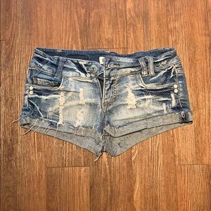 Celebrity Pink Denim Shorts